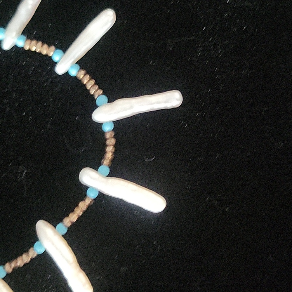 Chan Luu Multi Mix Beaded Tassle Necklace - Picture 4 of 6